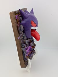 Image 4 of Gengar Pokemon TCG Card Handpainted 3D Wall Art