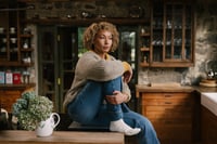 Image 6 of Bramble Sweater - Handmade in Ireland