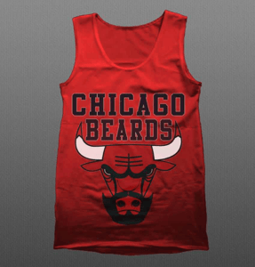 Image of FEAR THE BEARD-Chicago beards tank top