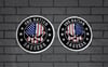 One Nation Baggers round patch set.