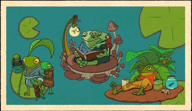 “Frogtherhood” pin presale 