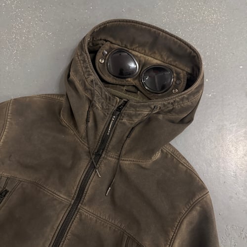 Image of CP Company Re-Colour Soft shell Goggle jacket, size large