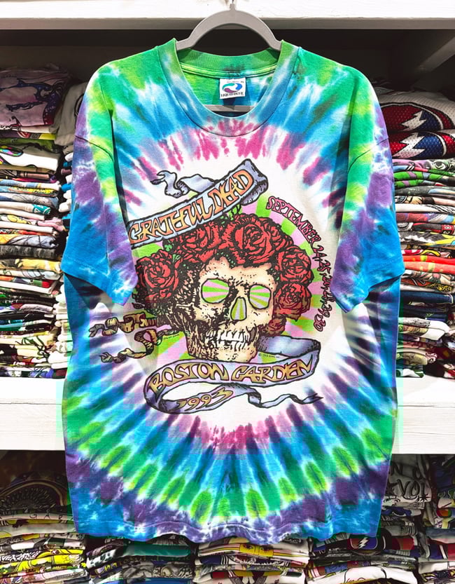 Rare Grateful Dead 1993 Boston Garden T-Shirt - Size XL