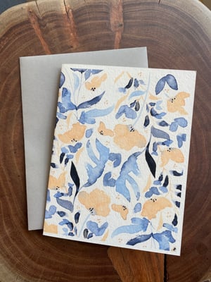 Image of Loose Flowers Greeting Card