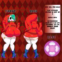 Image 1 of Shy Gal Collection ( Sticker & Standees) (Pre-Order)