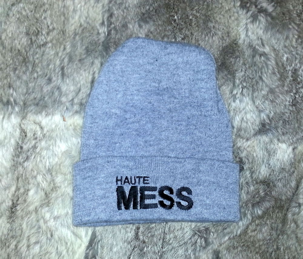 Image of HAUTE MESS BEANIE GREY