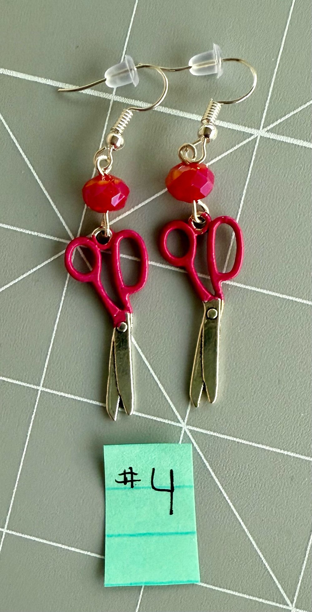 Image of Shearly Cute Scissors Earrings