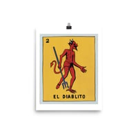 Image 2 of LOTERÍA EL DIABLITO POSTER