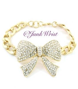 Image of Gold Ribbon Bracelet 