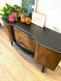 Image 3 of Vintage Art Deco style Stonehill sideboard, drinks cabinet