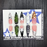 Image 3 of Abstrackt 2 (Medium Almond/Stilleto)