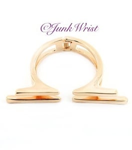 Image of Horse Shoe Hinge Bracelet 