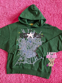 Green Sp5der Hoodie