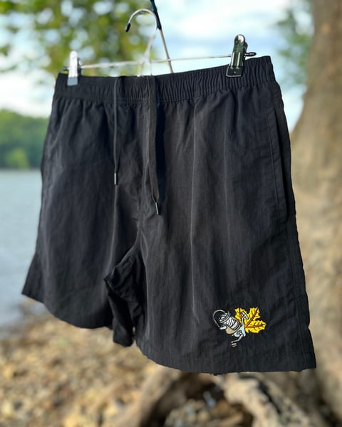 Image of Black “Ol’ Trusty” Swim Trunks