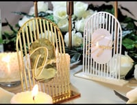 Acrylic Table Numbers