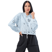 Image 1 of Women’s BRH drip Cropped Windbreaker