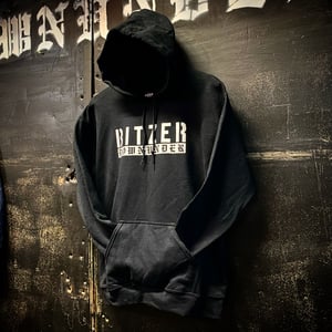Image of BITZER DOWNUNDER HOODIE (BLACK)