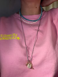 Image 4 of sautoir turquoise 