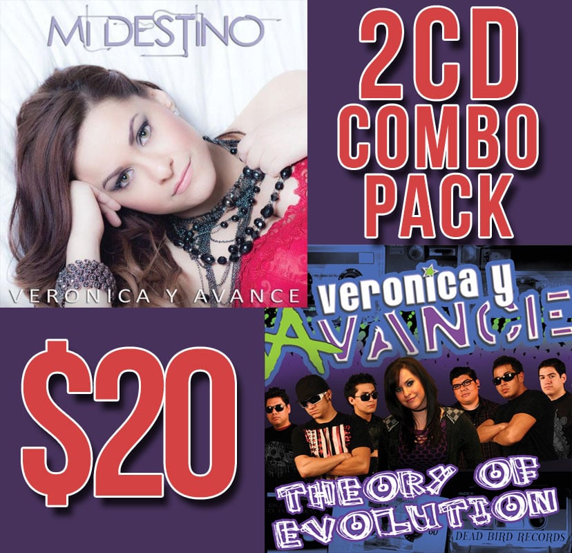 Image of Veronica y Avance - 2 CD COMBO PACK