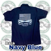 Image 5 of Gently Used Nuts & Bolts Flag Work Shirts (Patch Front)