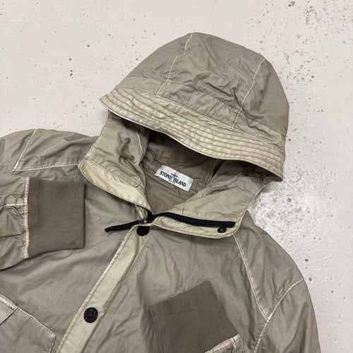 Image of SS 2012 Stone Island 30th Anniversary Mussola Gommata Jacket, Size Medium