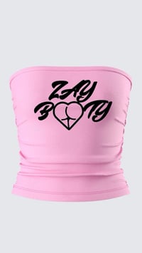 Zaybooty Pink Tube Top