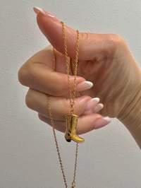 Image 5 of COWBOY BOOT NECKLACE