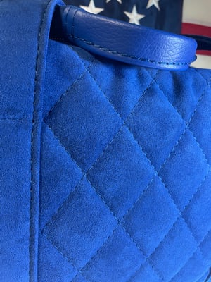 Image of Nogaro blue akantara duffle and tool roll