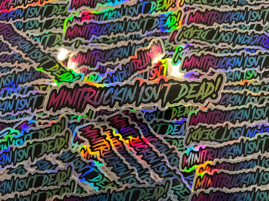 Image of “MTID” Holographic sticker 