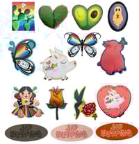 Cacti and friends stickers 