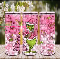 3D Grinchy and  Bougie Tumbler