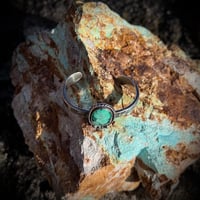 Image 3 of Single Emerald Variscite cuff- 5.25”