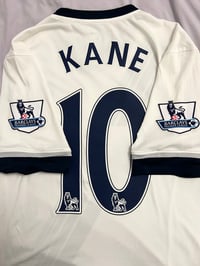 Image 1 of Tottenham Hotspur “KANE 10” 2015/16 Home Shirt + PL patches (M)