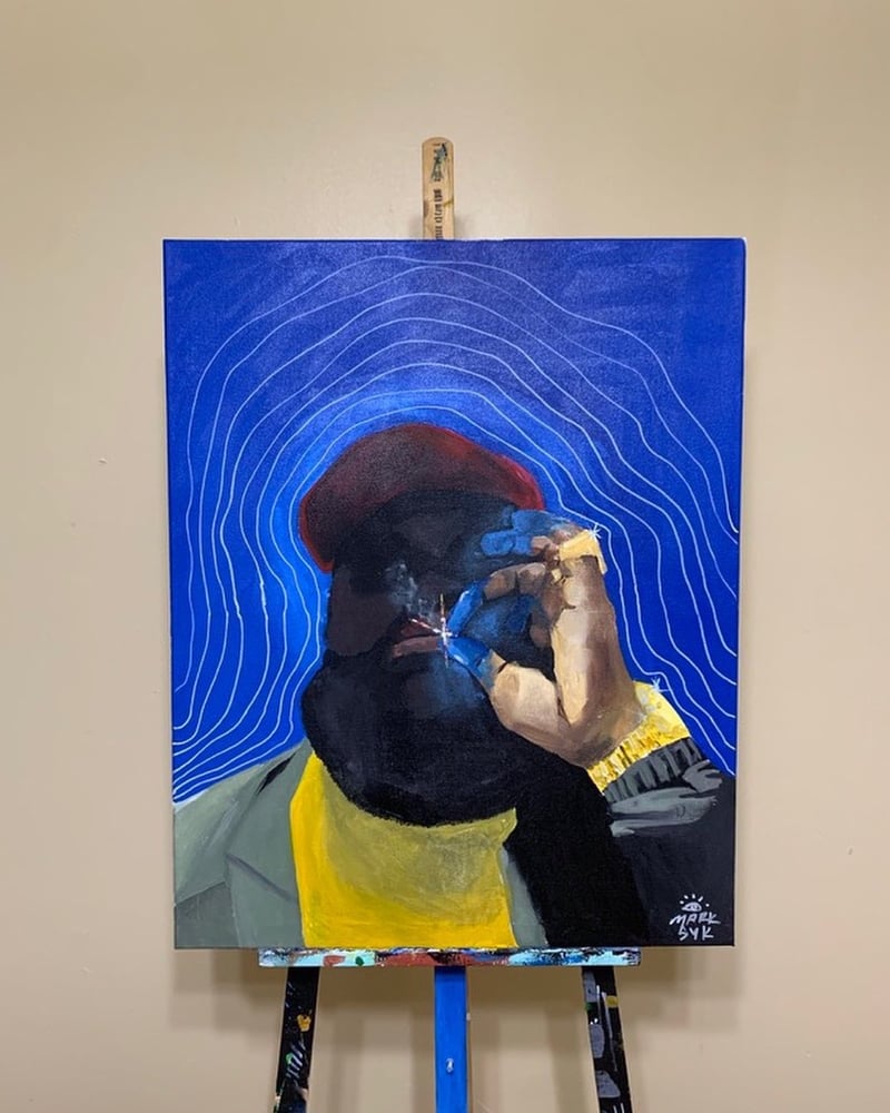 Image of Strangers painting 