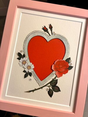 Image of Red Rose Ready Made for Pet Portrait Original