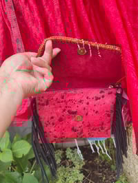 Image 13 of Barca Bag - red and black