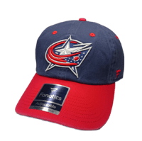 Image 1 of  Fanatics Columbus Blue Jackets Hat Cap Adjustable Strap Back Mens New NHL