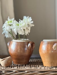 Image 2 of Lot de 2 petits pots en grès