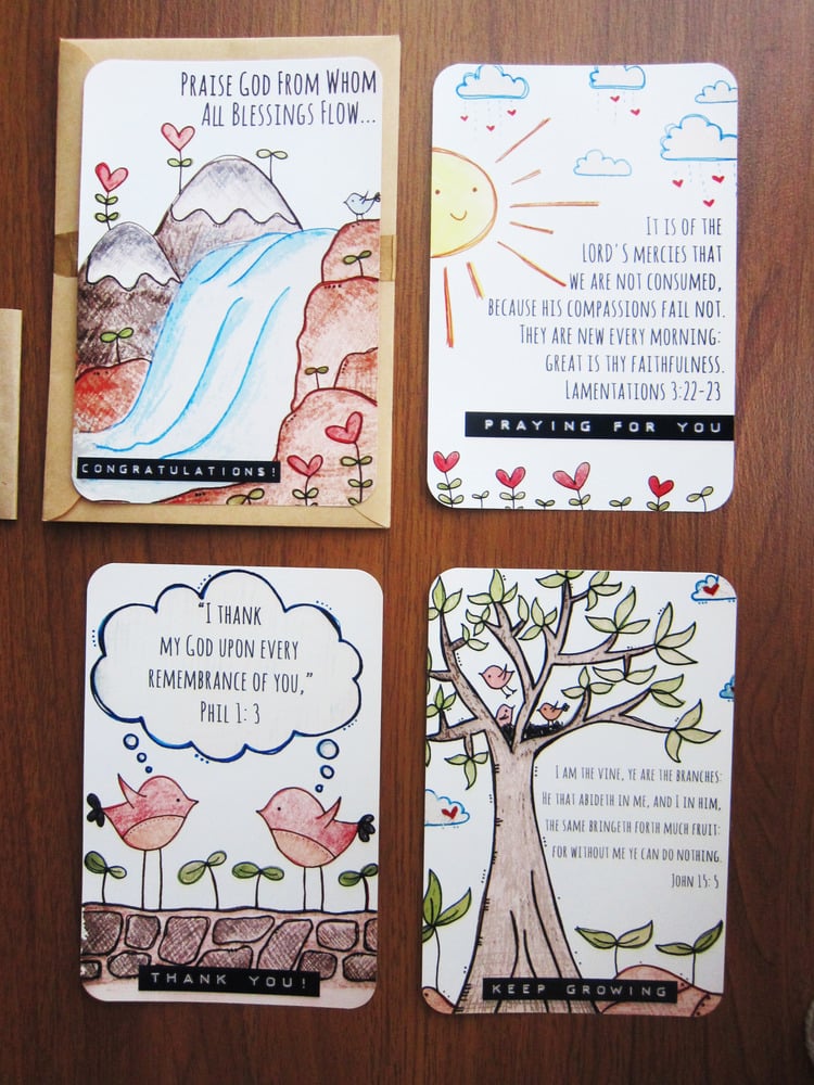 Image of make me a blessing postcard(s)