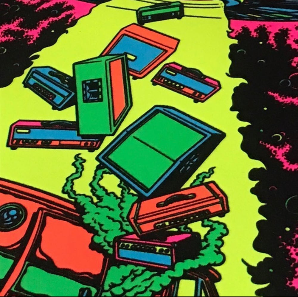 “Abduction” Black Light Poster *PREORDER*