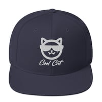 Image 5 of White Cool Cat Snapback