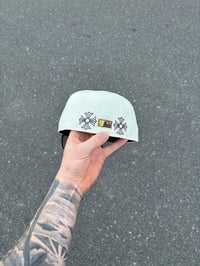 Image 4 of TWO TONE WHITE SOX x ASTROS CUSTOM FITTED CAP