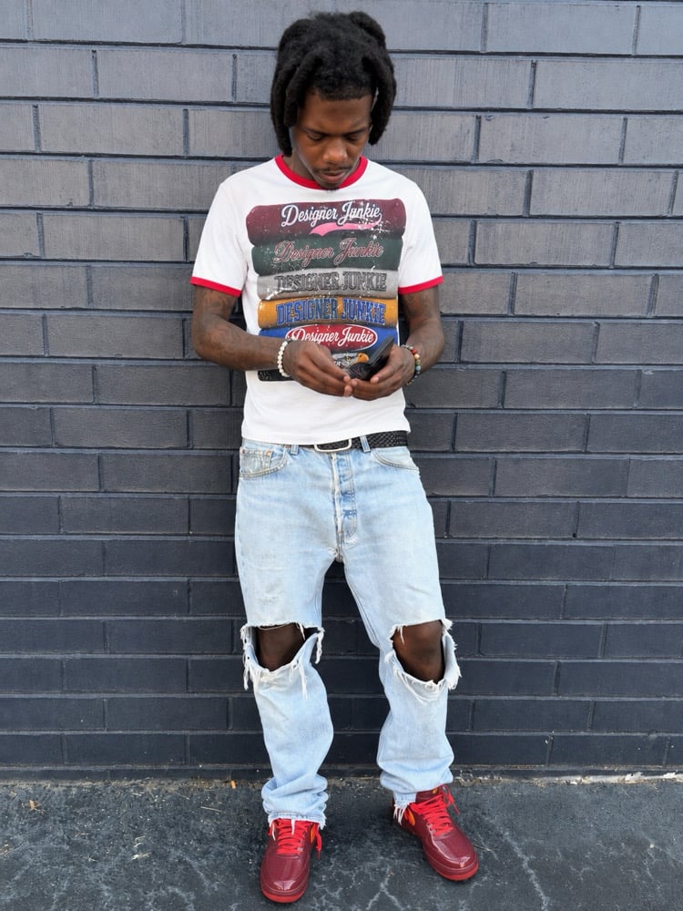 Image of DJA Folded Laundry Ringer Tee