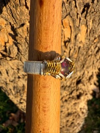 Image 2 of Smoked Ethiopian Opal  ring
