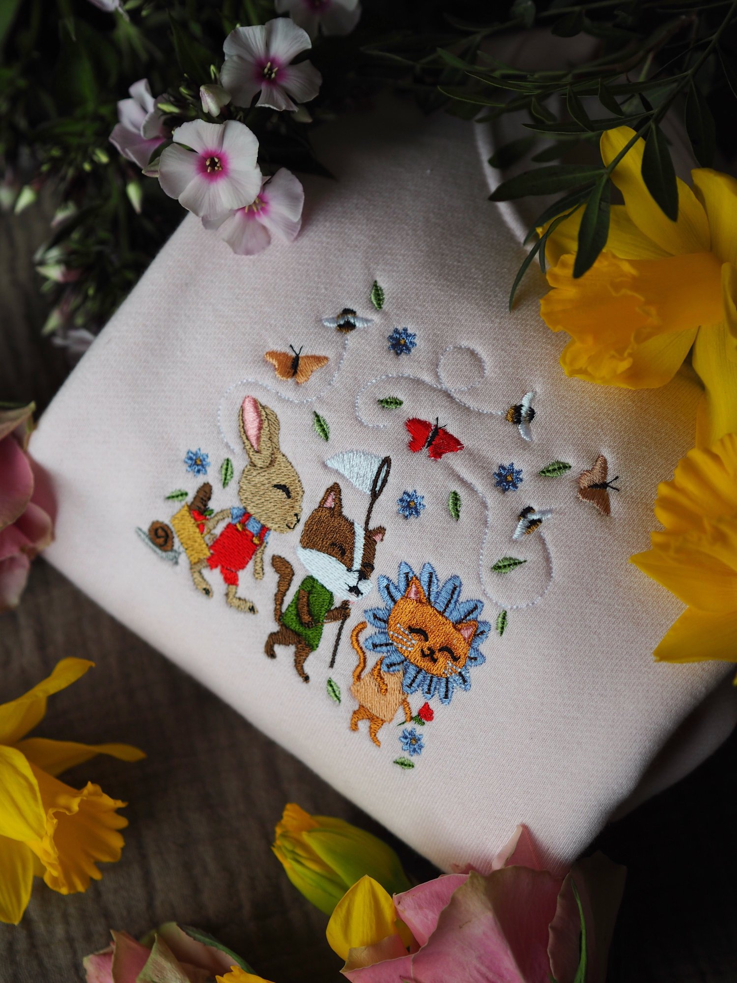 Image of A Year Of Adventures - Spring Edition - Pastel Pink Sweater