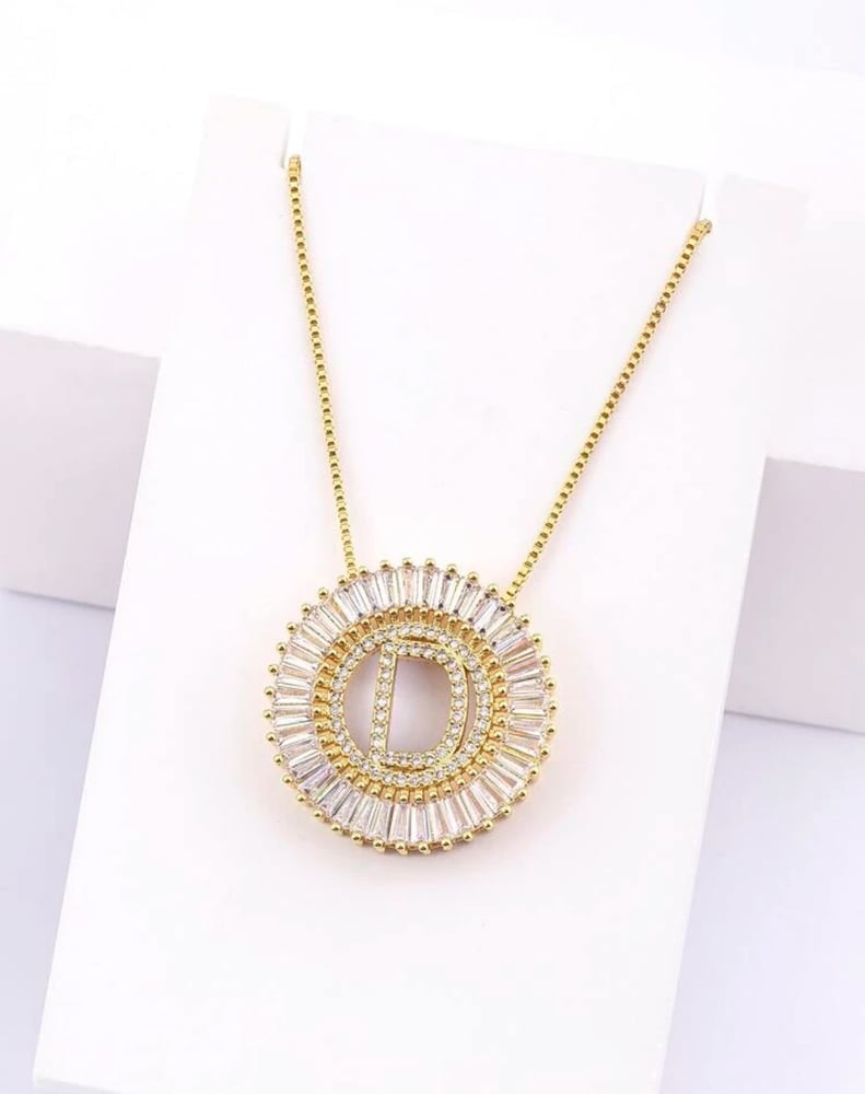 Image of “Initial Charm Necklace”