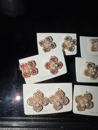 Image 3 of Pearl Bloom Earrings 