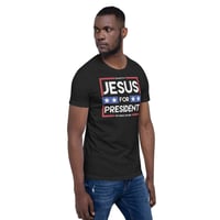 Image 5 of Jesus for President Men's Tee