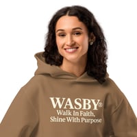 Image 4 of WASBY® Faith & Purpose Premium Christian Hoodie | Faithwear – Walk In Faith, Shine With Purpose