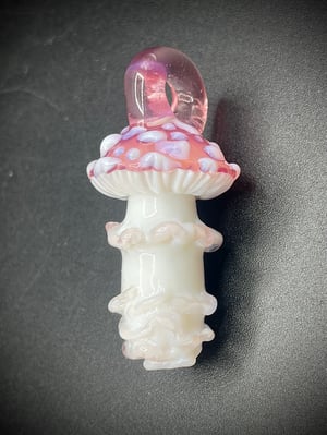 Image of Pink Amanita Muscaria Pendant